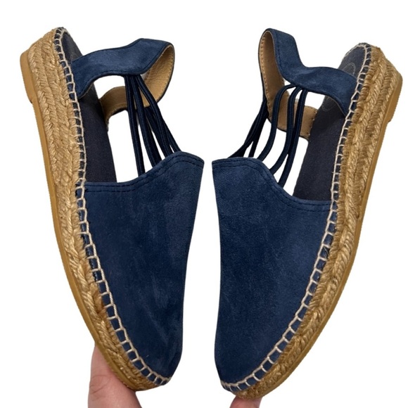 Toni Pons Espadrille In Denim Blue Size 36 US 6 - Picture 3 of 11